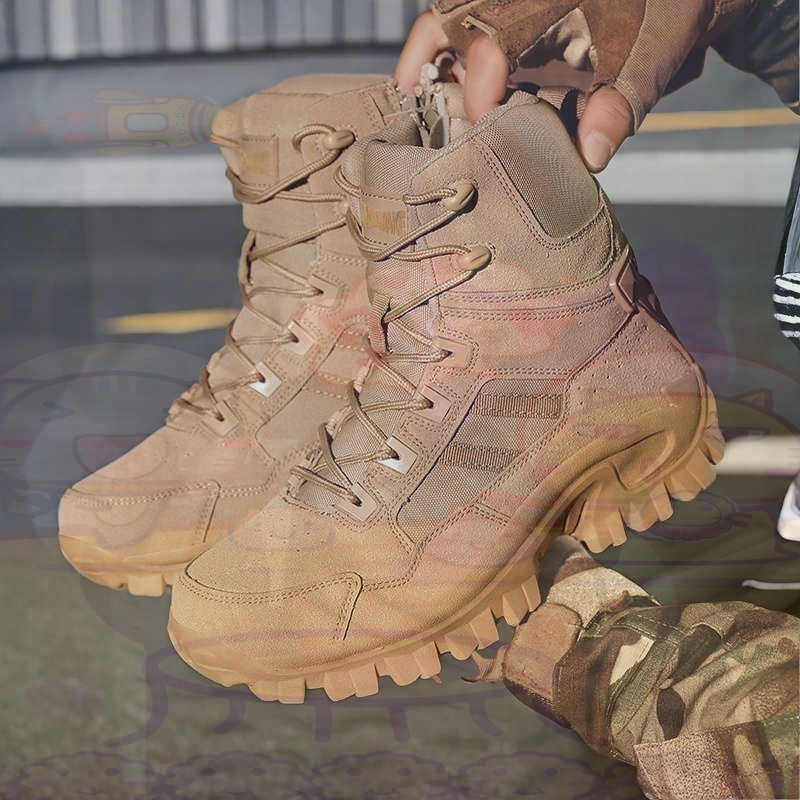 Office Tech Gift Ideas - Tan Long Barrel Deadlift Casual Sneakers