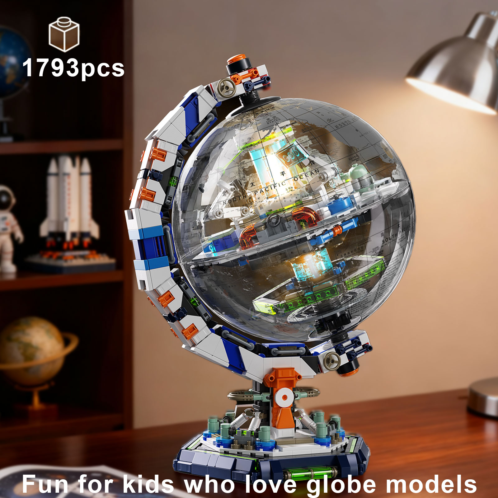 KAVOWORLD 1793PCS Sci-Fi Skyve - Tech Office Building ulasan dan harga