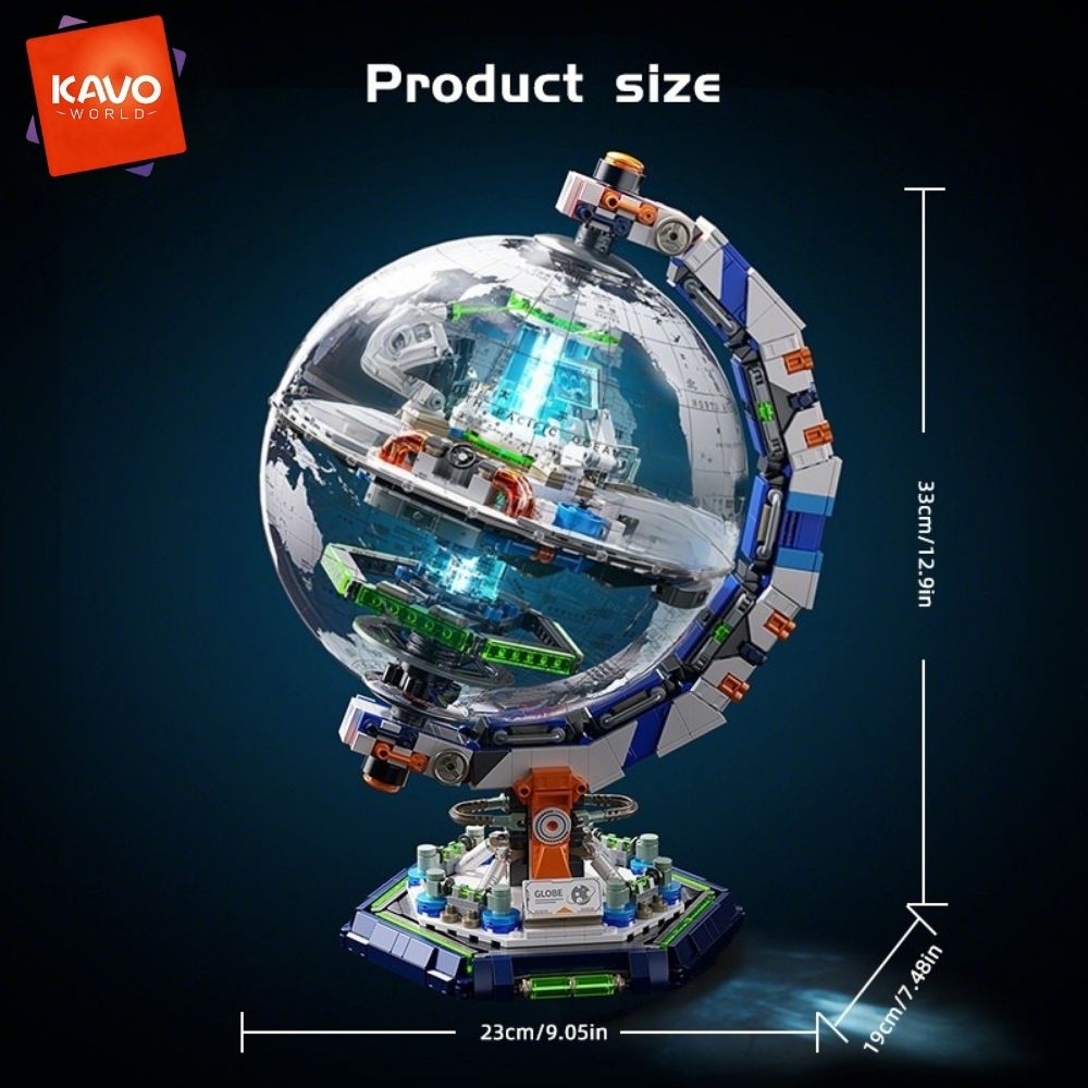 KAVOWORLD 1793PCS Sci-Fi Skyve - Tech Office Building ulasan dan harga
