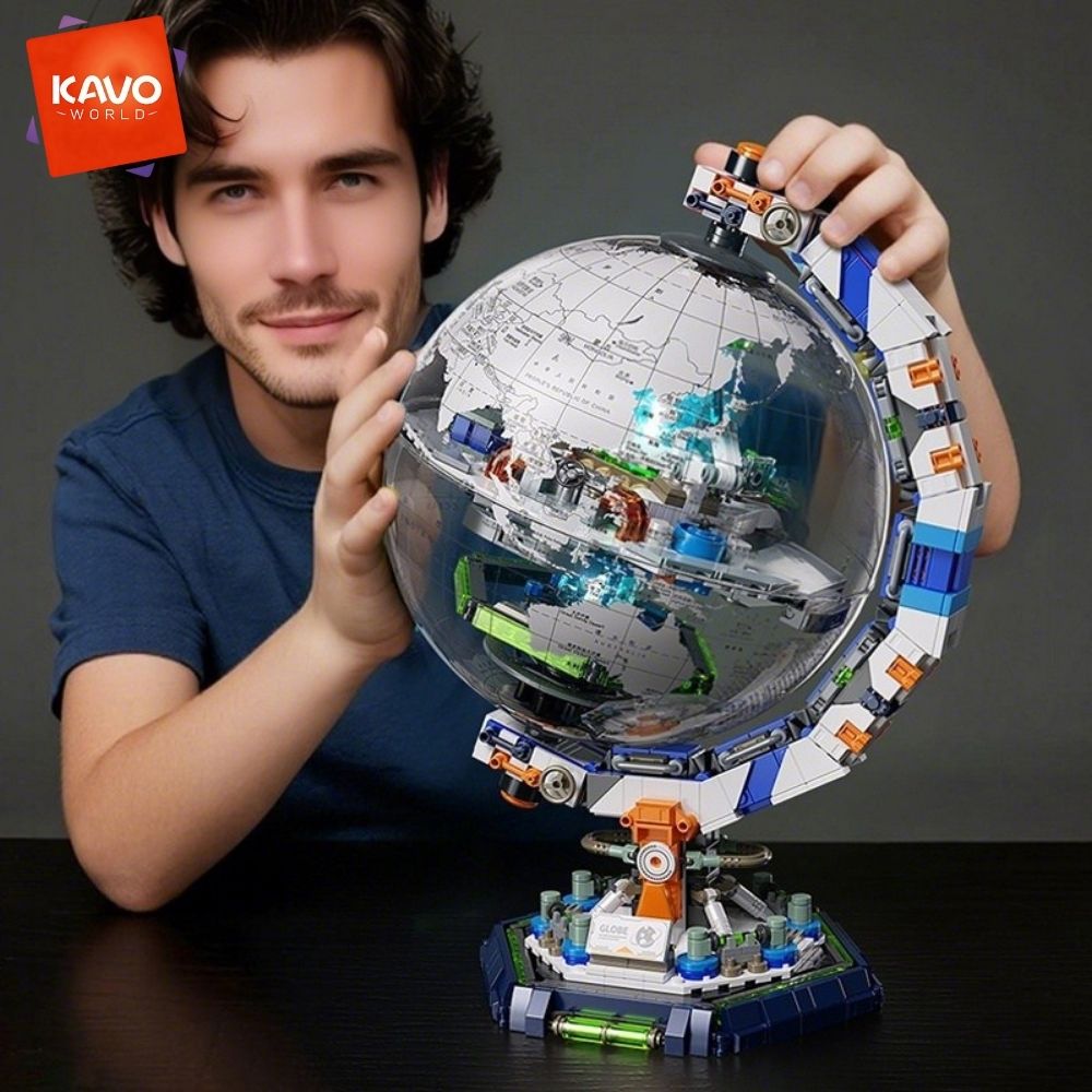 KAVOWORLD 1793PCS Sci-Fi Skyve - Tech Office Building ulasan dan harga