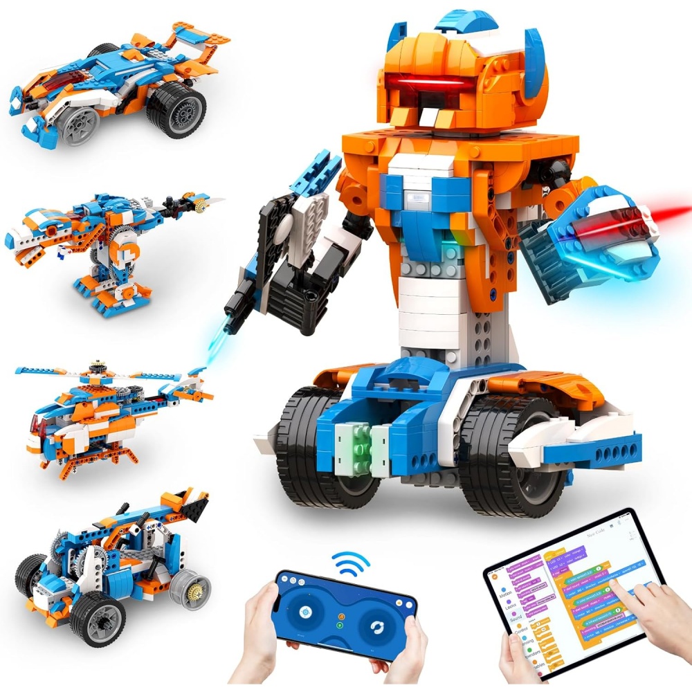 Modern STEM Robot Building Kit - Tech Office Building ulasan dan harga