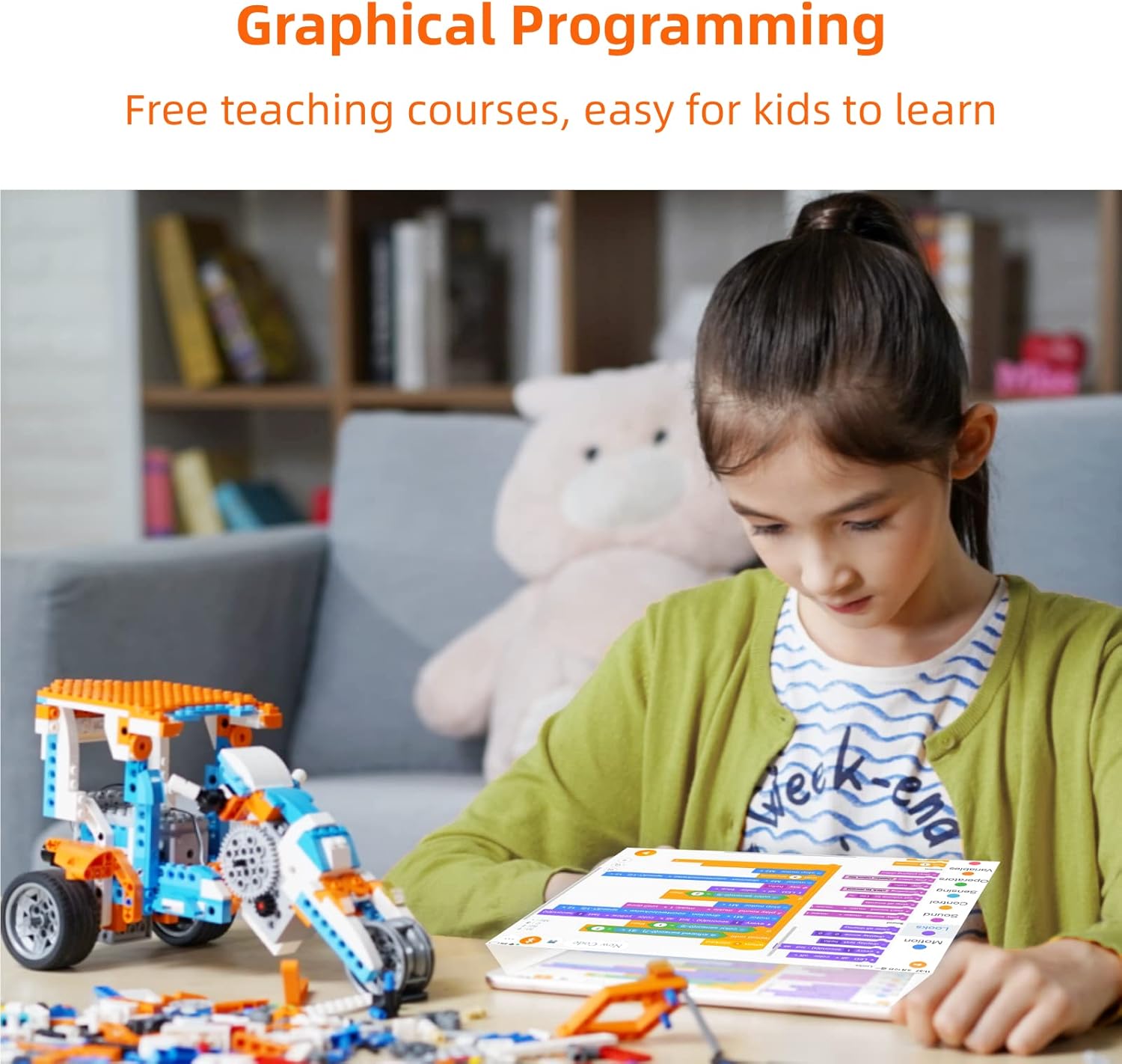 Modern STEM Robot Building Kit - Tech Office Building ulasan dan harga