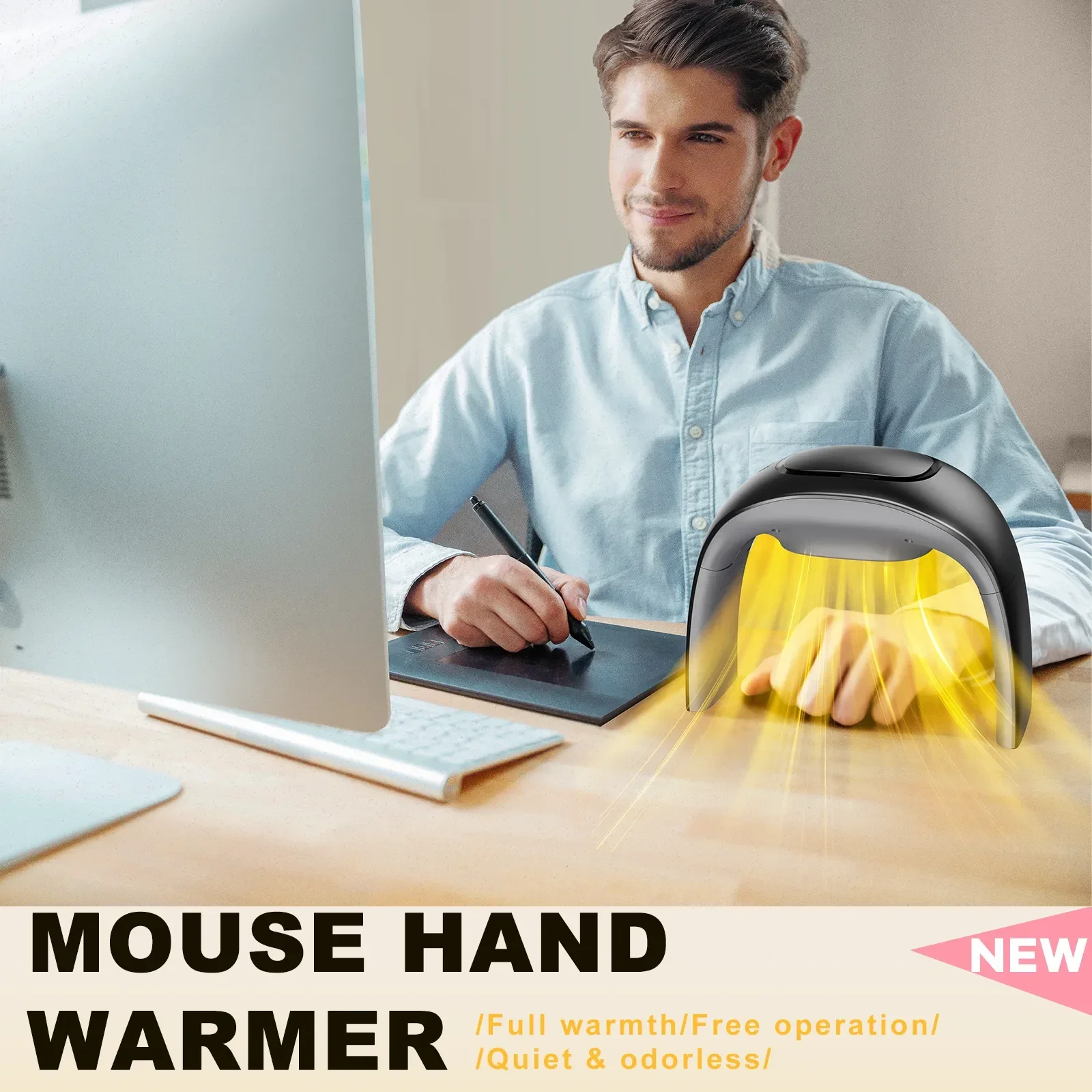 Eary Portable Winter Mouse Han - Office Tech Gear ulasan dan harga