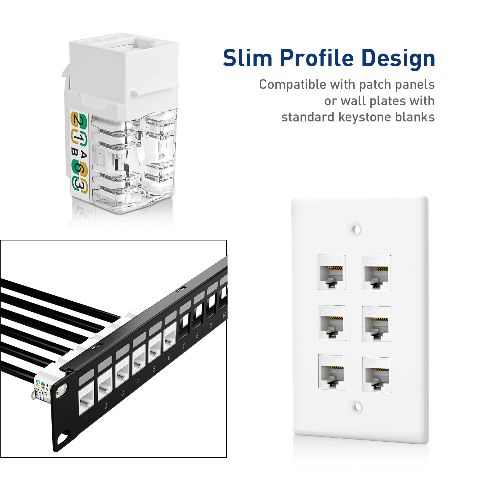 ZoeRax RJ45 Cat6/5e Slim Profi - Patch Panel Cat6 ulasan dan harga