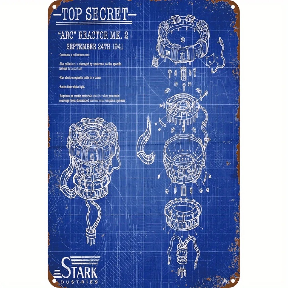 CIFBUY Retro Industrial 2D Fla - Tech Office Wall Art ulasan dan harga