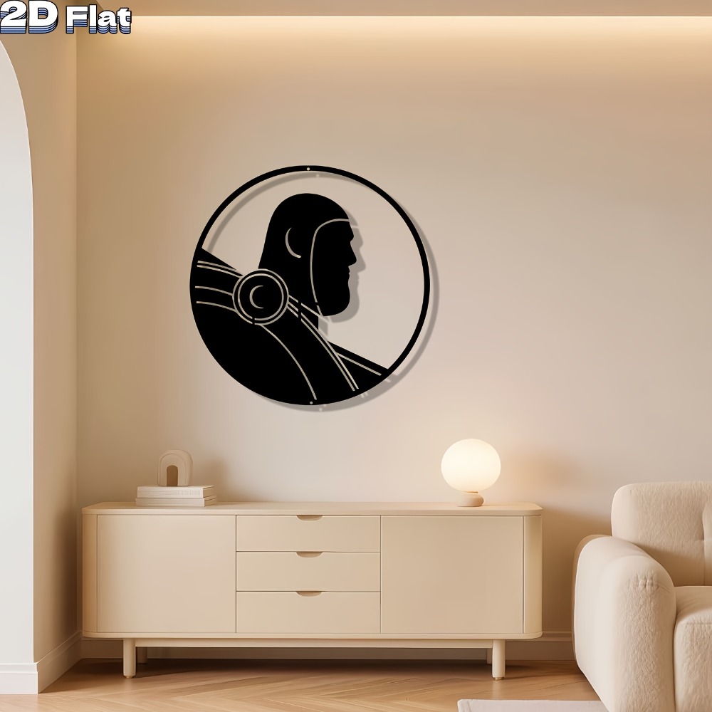 CIFbuy ModernRobot Metal Wall  - Tech Office Wall Art ulasan dan harga