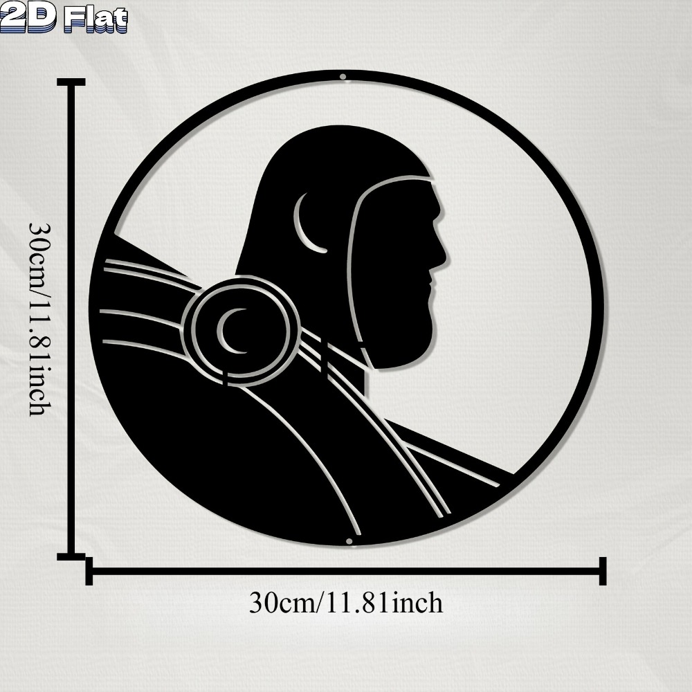 CIFbuy ModernRobot Metal Wall  - Tech Office Wall Art ulasan dan harga