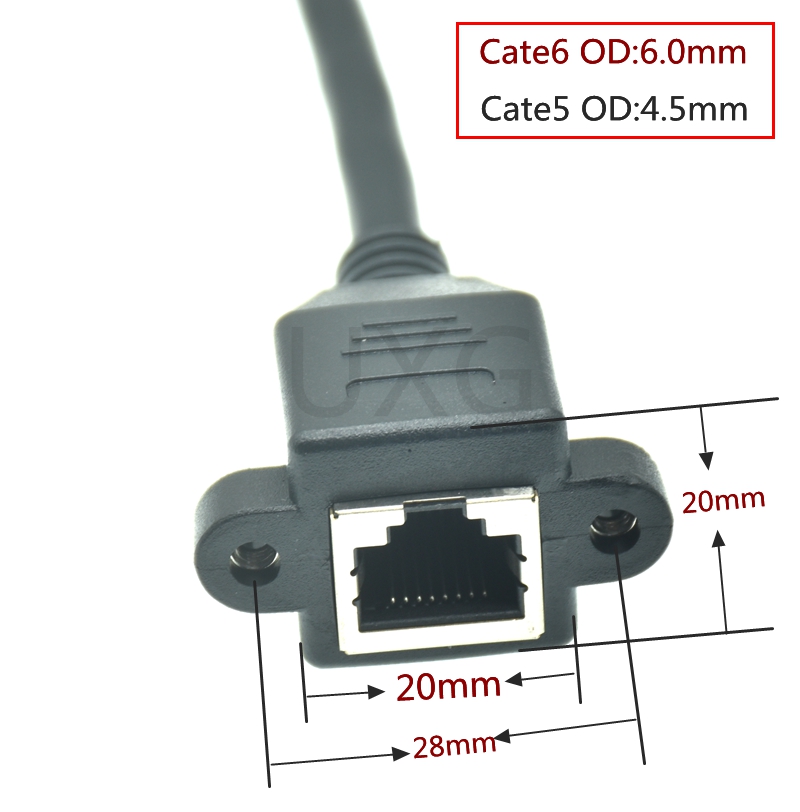 Cat 6e Network Extension Cable - Patch Panel Cat6 ulasan dan harga