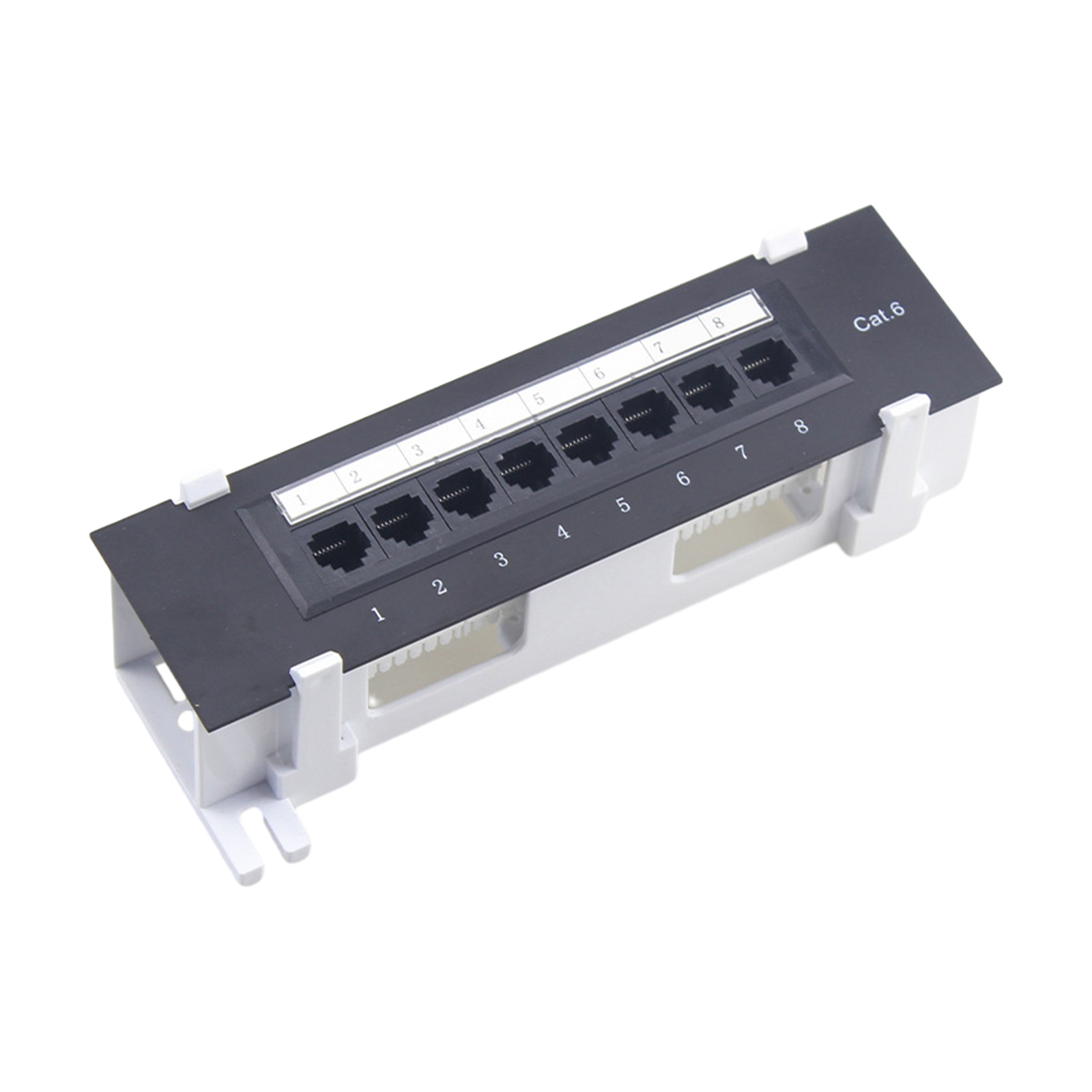 8Port Wall-Mounted Patch Panel - Patch Panel Cat6 ulasan dan harga