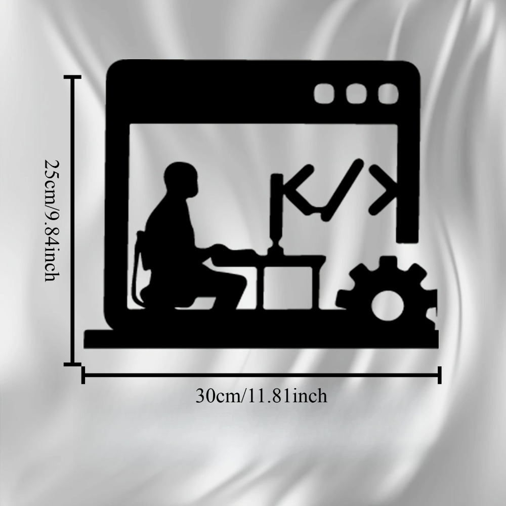 Modern Code Master Metal Wall  - Tech Office Wall Art ulasan dan harga