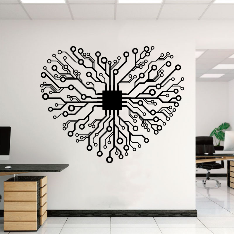 Love Chip Tech Company Office  - Tech Office Wall Art ulasan dan harga
