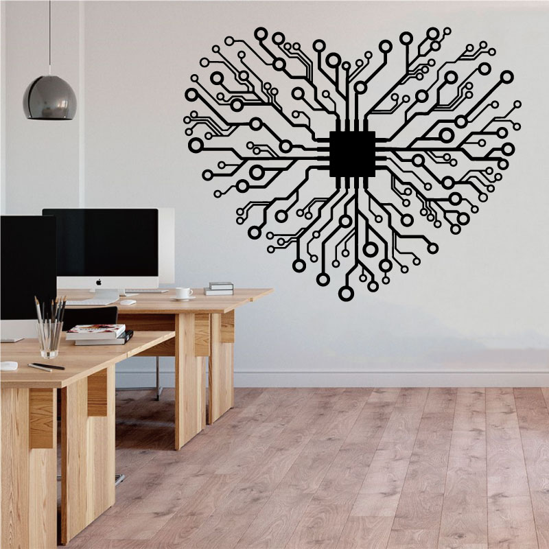 Love Chip Tech Company Office  - Tech Office Wall Art ulasan dan harga