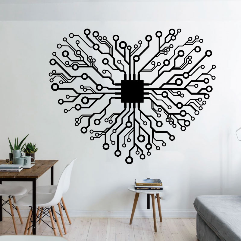 Love Chip Tech Company Office  - Tech Office Wall Art ulasan dan harga