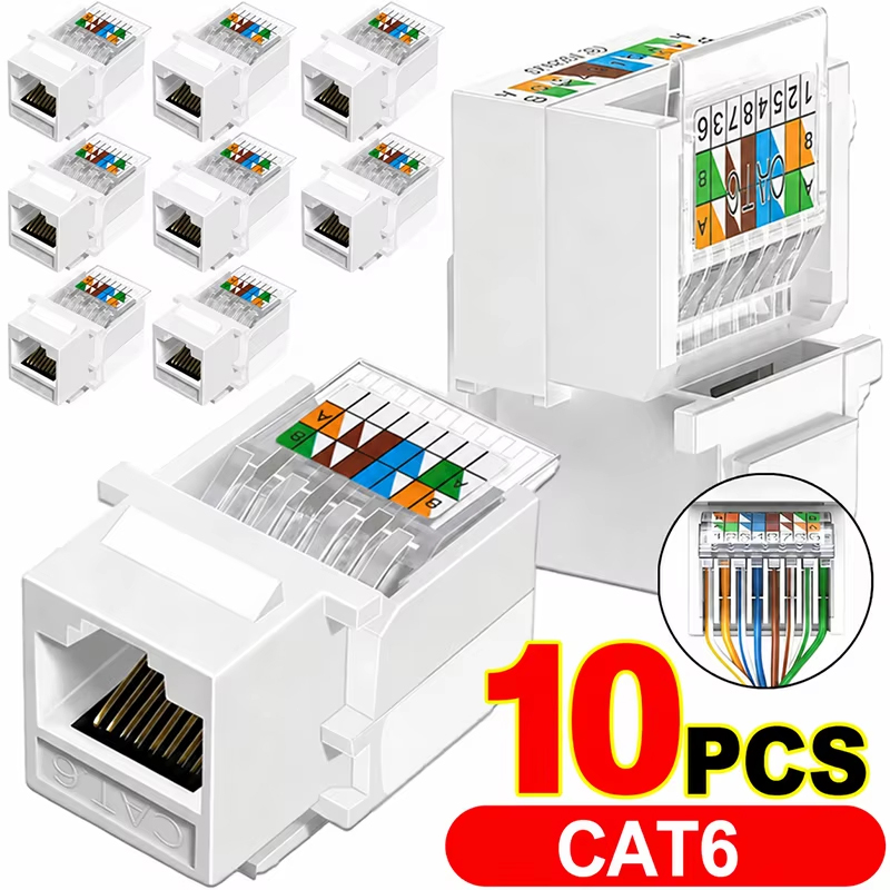 CAT6 Crystal Head Ethernet Int - Patch Panel Cat6 ulasan dan harga
