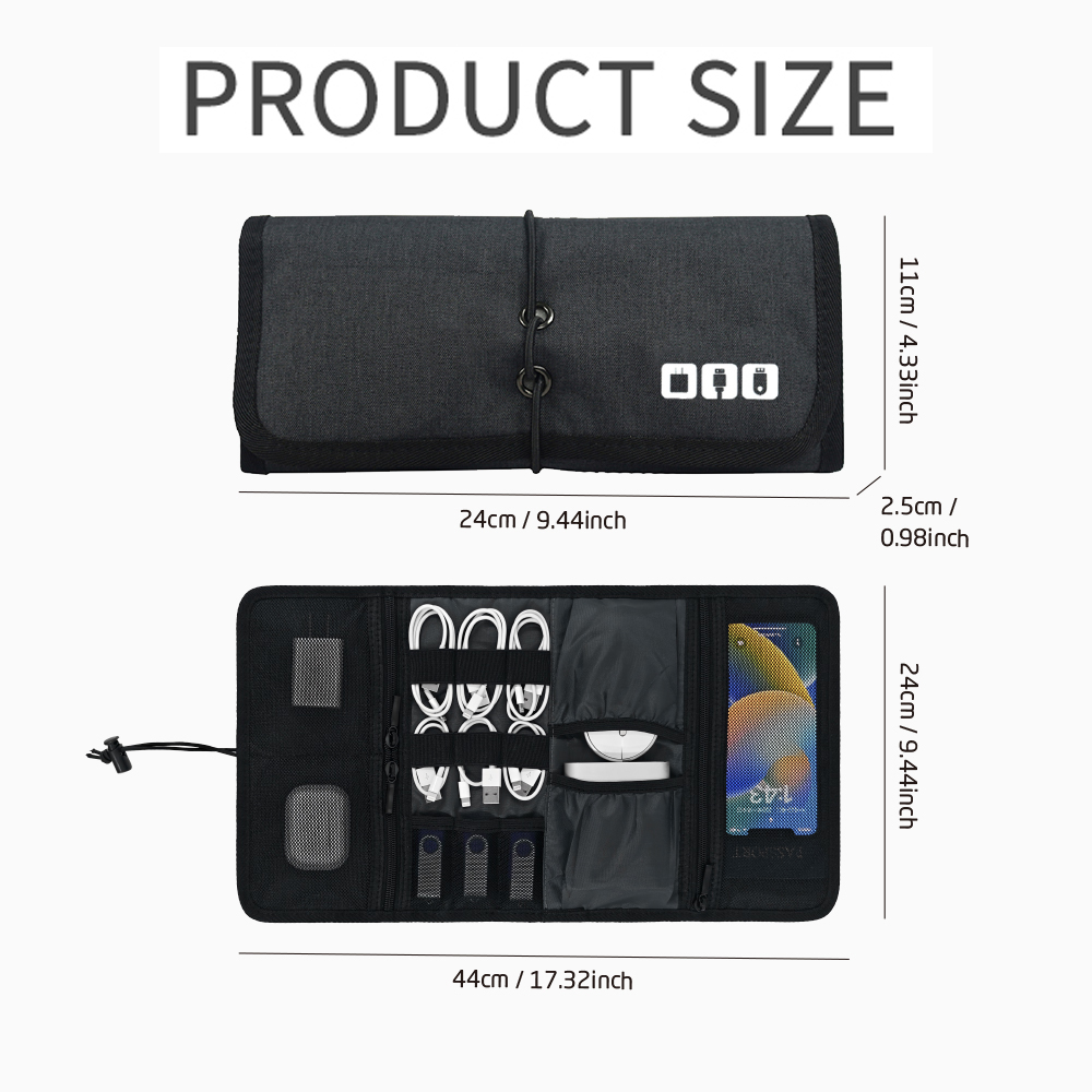 Tech Organizer Bag Cable Stora - Office Tech Backpack ulasan dan harga