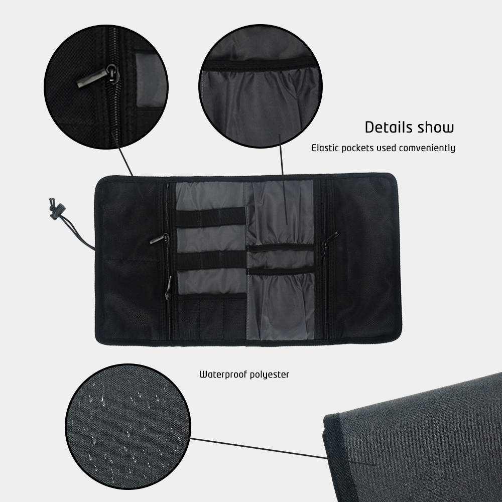 Tech Organizer Bag Cable Stora - Office Tech Backpack ulasan dan harga