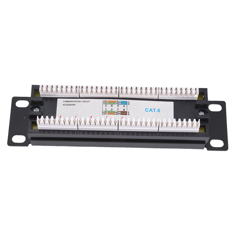 CAT6 8 Ports Patch Panel Rack  - Patch Panel Cat6 ulasan dan harga
