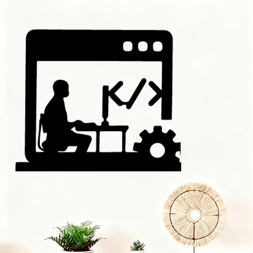 CIFBUY Metal Wall Art Programm - Tech Office Wall Art ulasan dan harga