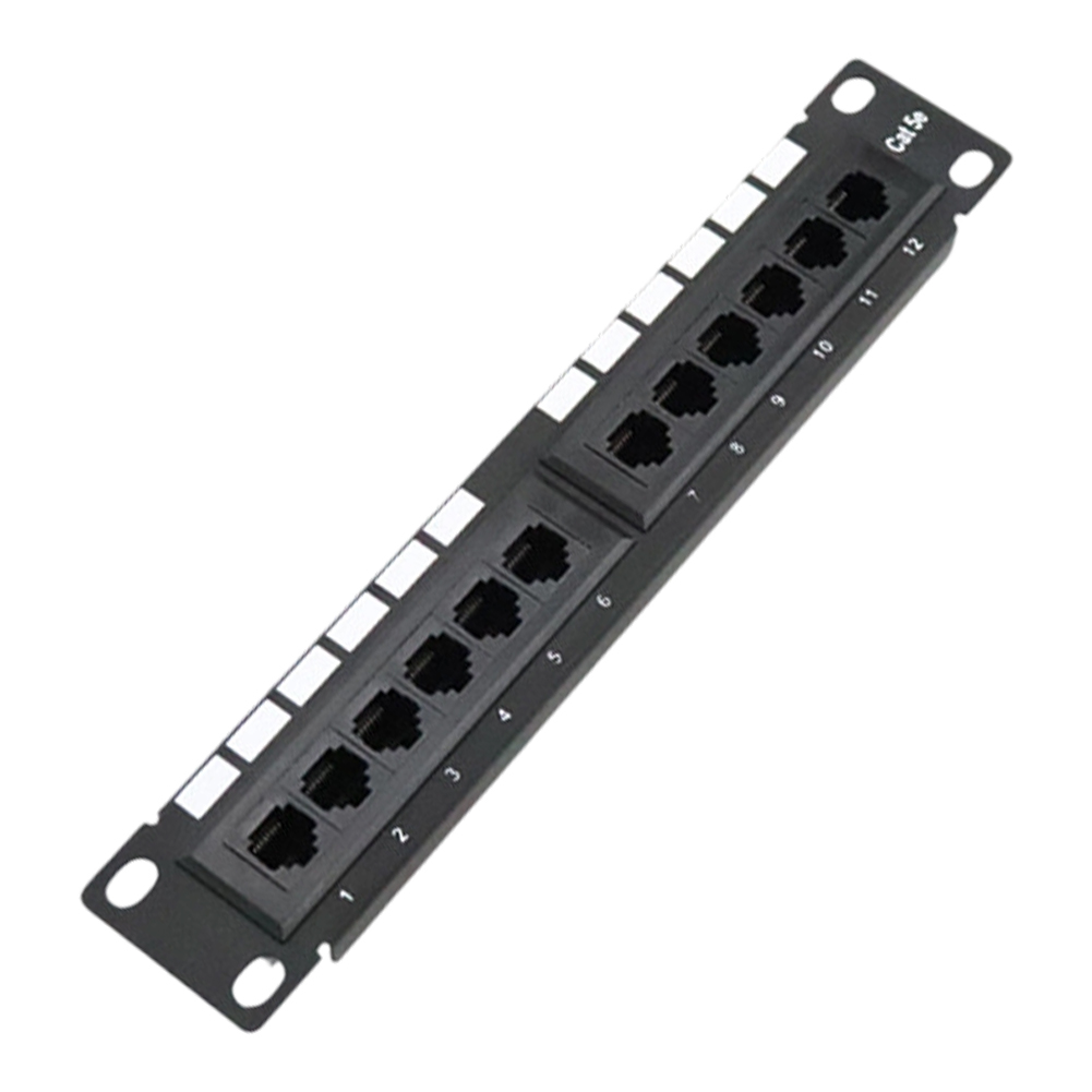 12-Port Wall Mounted Patch Pan - Patch Panel Cat6 ulasan dan harga