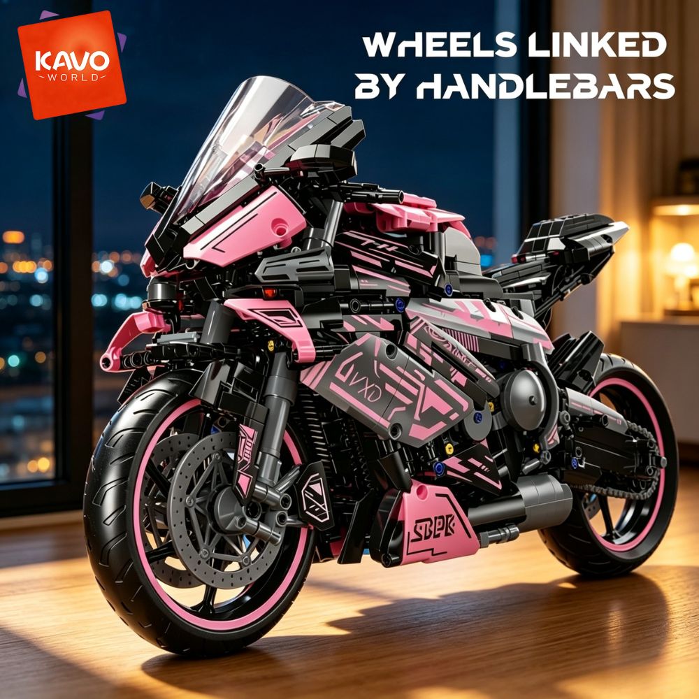 KAVOWORLD 1:5 Large Scale Moto - Tech Office Building ulasan dan harga